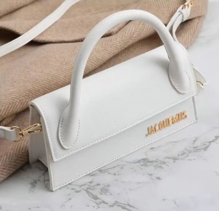 Розпродаж! Сумочка Jacquemus Le Chiquito Premium біла