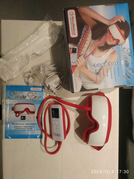 Продам масажер для лікування очей і очних хвороб Novu Eye