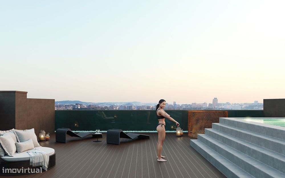 Apartamento T1 Exclusivo com Vista Rio Douro | Vila Nova de Gaia
