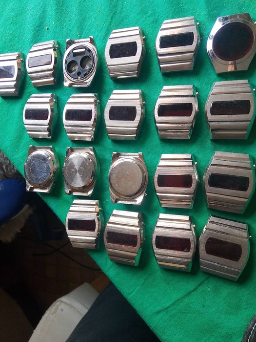 Zegarek LED - koperty Vintage NOS