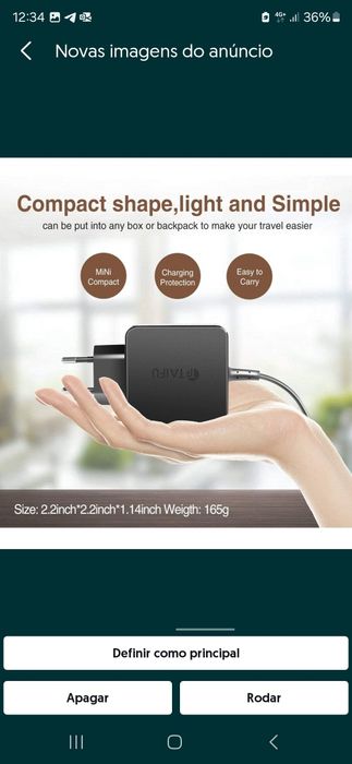 Carregador PC portátil Asus