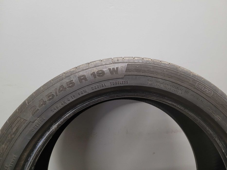 1x245/45R19 Continental ContiSportContact 5 SUV, 98W, 2017 rok