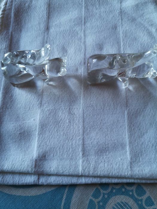 objetos vários em vidro