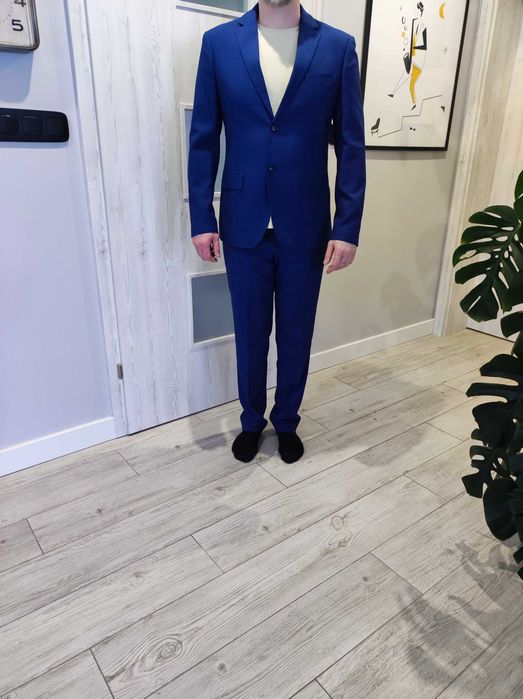 Garnitur męski slim fit marki Pruchnik