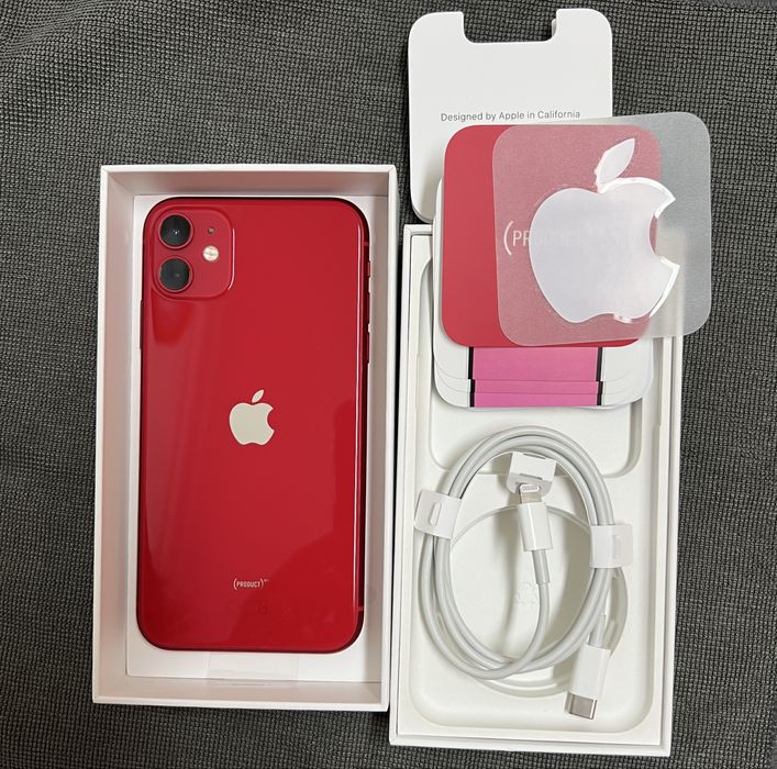 Iphone 11 red 128 gb igual a novo