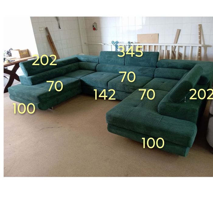 Narożnik NEAPOL U ruchome zagłówki! Promocja do świąt!