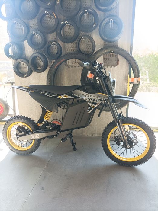 Диртбайк Corso Storm E-2000 Pulse R-19884 (1) 2000W, літієвий 48V20.8AH (чорно-жовтий)