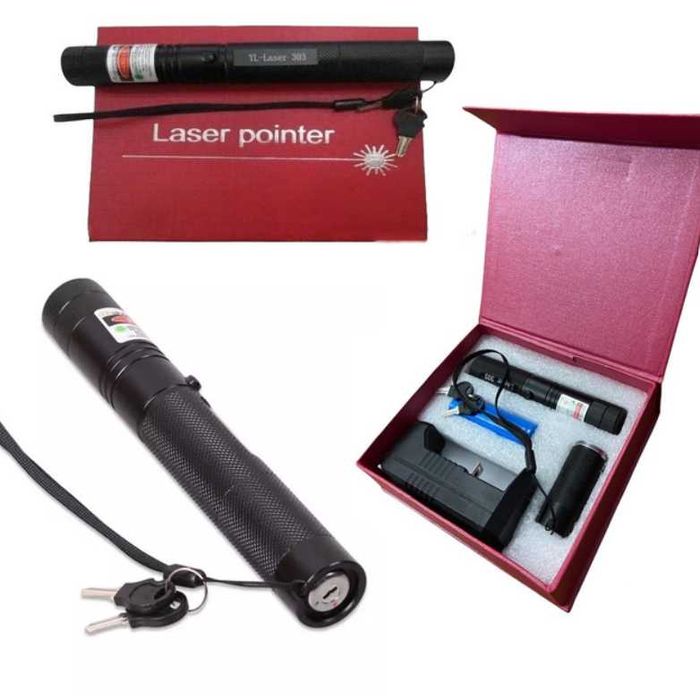 Потужна зелена лазерна указка YL-303 500 mW