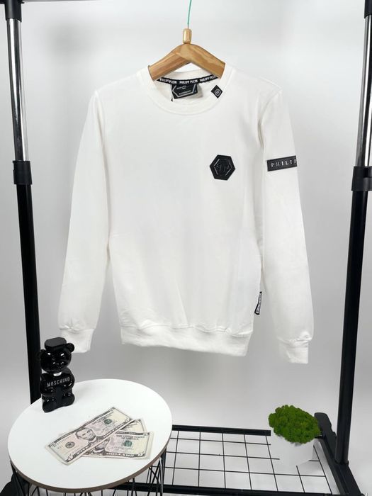 Свитшот Philipp Plein мужской, реглан, батник , кофта