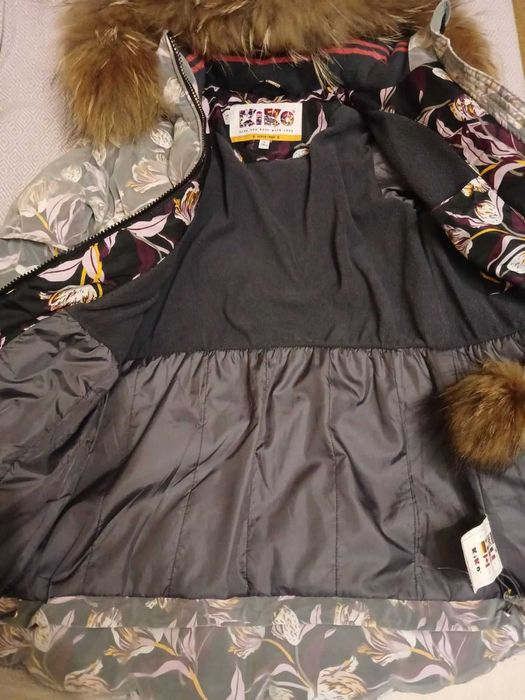 Зимняя куртка для девочки, р-р.128