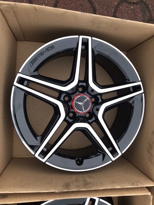 Felgi Mercedes cla a-klasa 18 Amg  5x112 black w177 a176 idealne