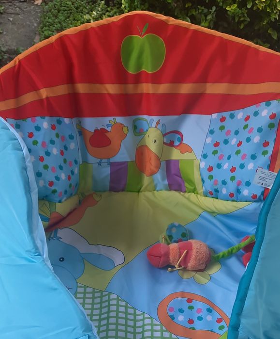 Mata do łóżeczka Smiki wym: 108×108 cm