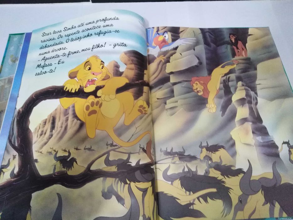 Livro O Rei Leão.