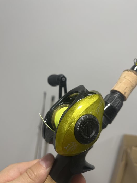 Zestaw Castingowy Kinetic Hellcat CL 240cm 12-40g | Wędka + Multik + Plecionka