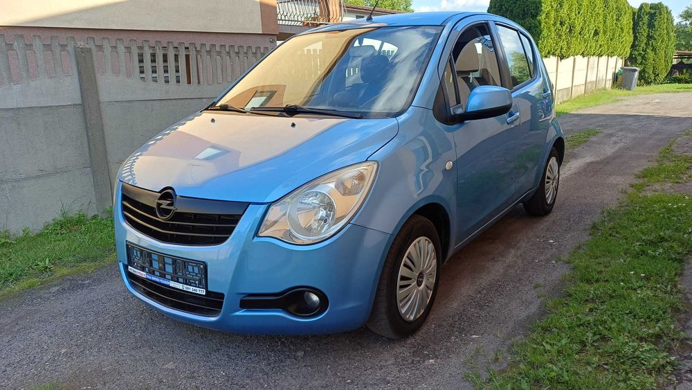 Opel Agila 1.25 benzyna 2009r 203tys km z pełną dokumentacją