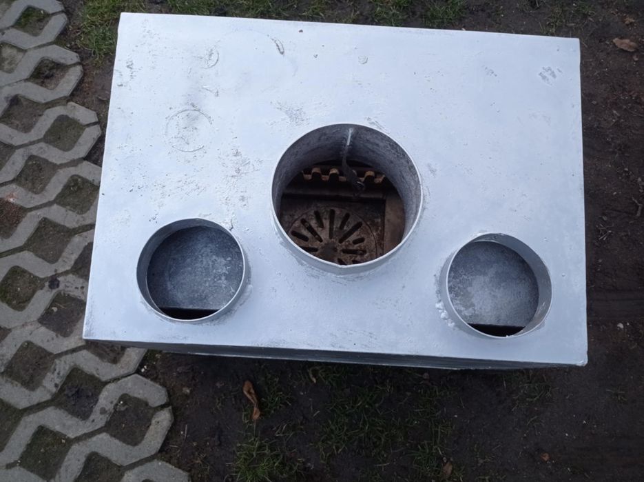 Wkład kominkowy z szamotem