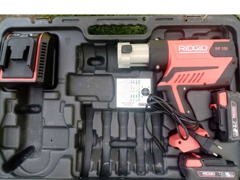 zaciskarka rems ridgidRP350 bez przeglądów najnowszy model