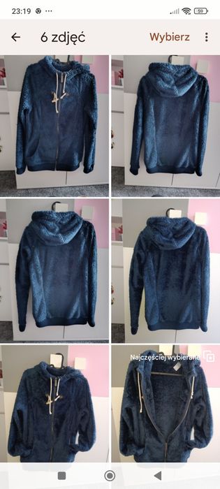 Bluza z kapturem oxylane roz S