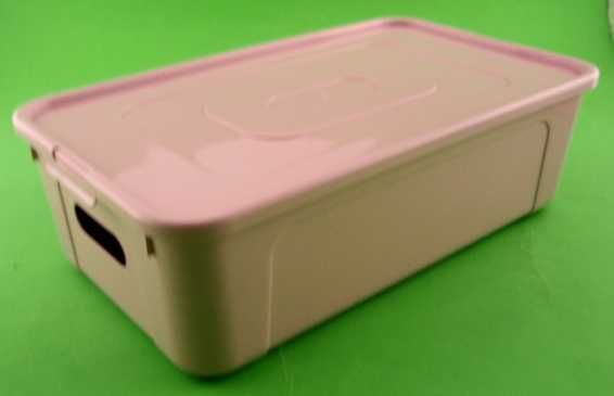 Pojemnik plastikowy z pokrywką 6 litrów pudełko