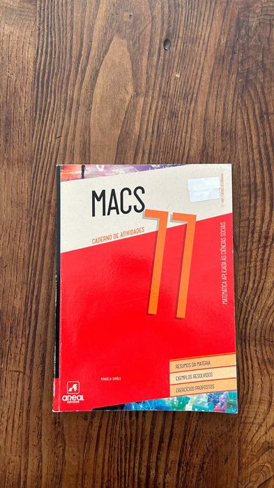 Caderno de atividades de Macs