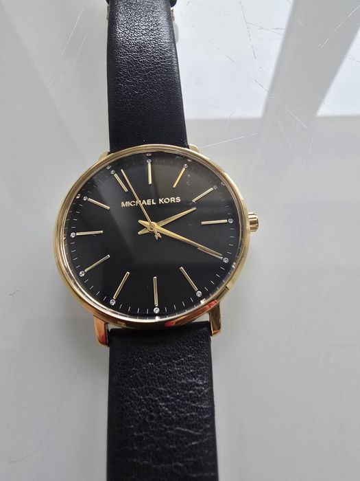 Michael Kors Pyper MK2747 zegarek damski czarno-złoty, jak nowy