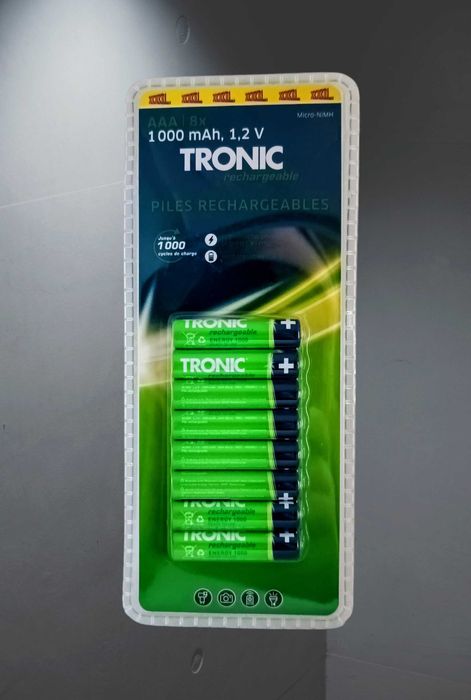 Акумулятори AAA Tronic 1000 mAh 1.2V  (8 шт.)
