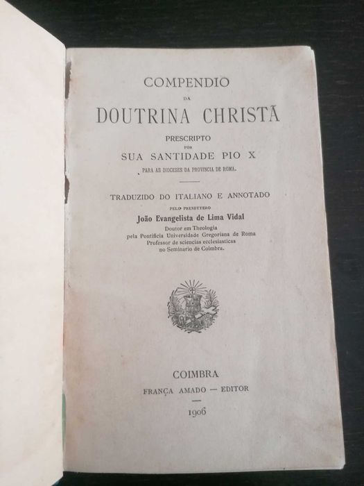 Compêndio de Doutrina Christa // João Evangelista de Lima Vidal