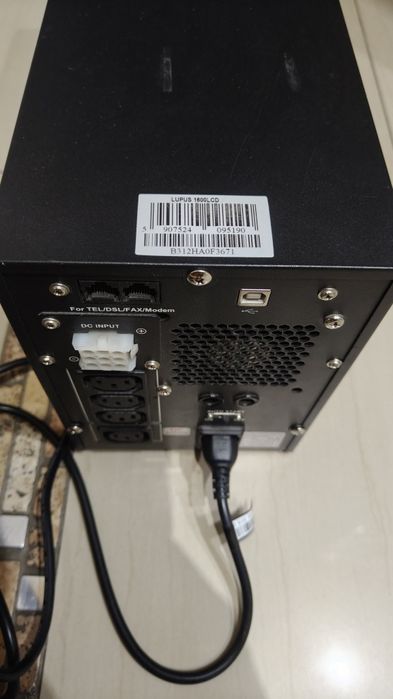 Zasilacz UPS Fideltronik Lupus 1600 LCD 1600VA/960W