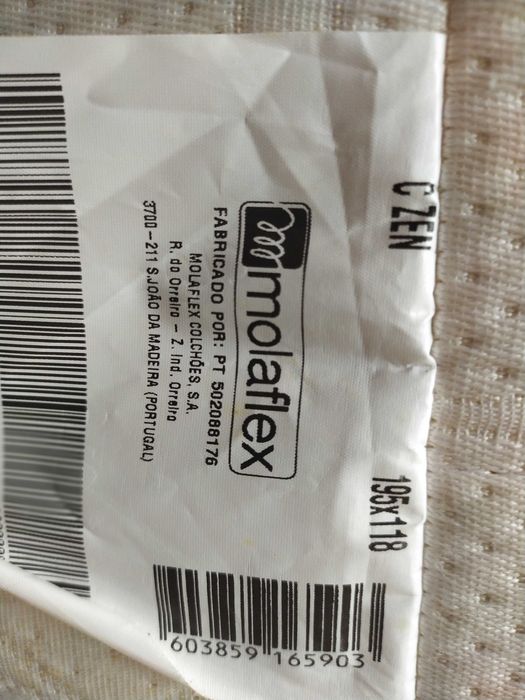 Estrado e colchão molaflex 190x120