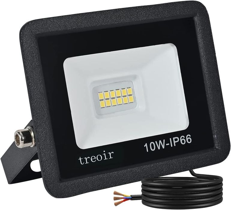 Projetor foco led exterior interior ip66
