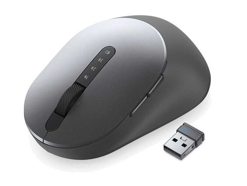 Беспроводная клавиатура с мышью Dell KM7120W (USB/BT, black)