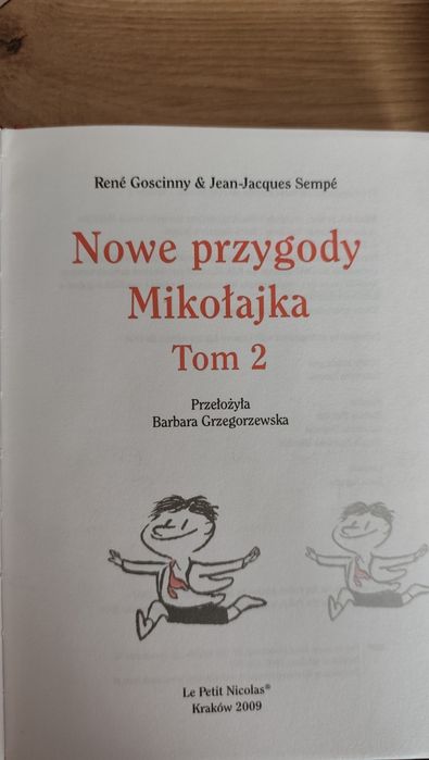 Książki Przygody Mikołajka - 3 tomy