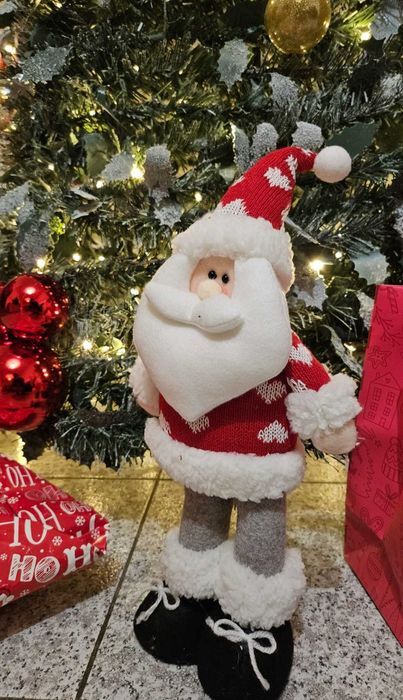 Árvore de Natal Dobrável Sklum + TODOS os Enfeites (Como Nova) 210 cm