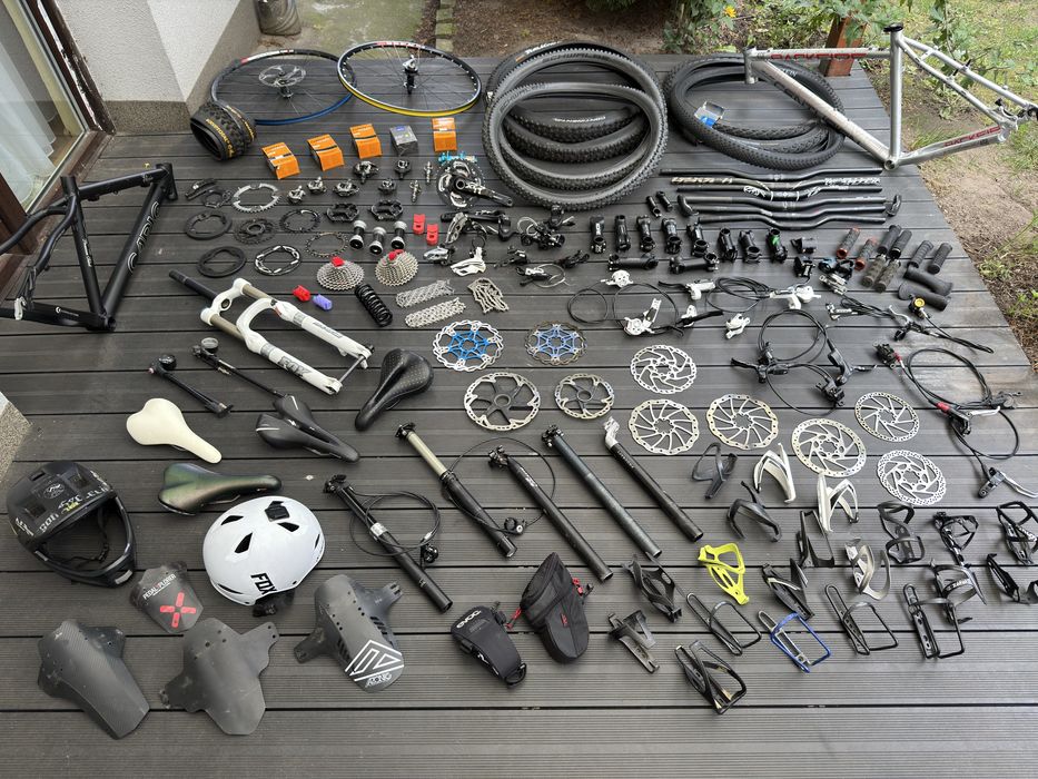 Części i akcesoria rowerowe MTB XTR Hope Fox Rock Shox