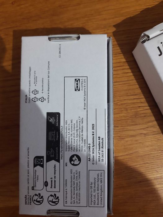 IKEA JARNSPARV UCHWYT MEBLOWY czarna strzała , strzałka