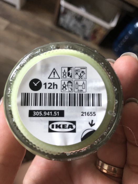 Свічка ароматична Ikea 12 год різні запахи