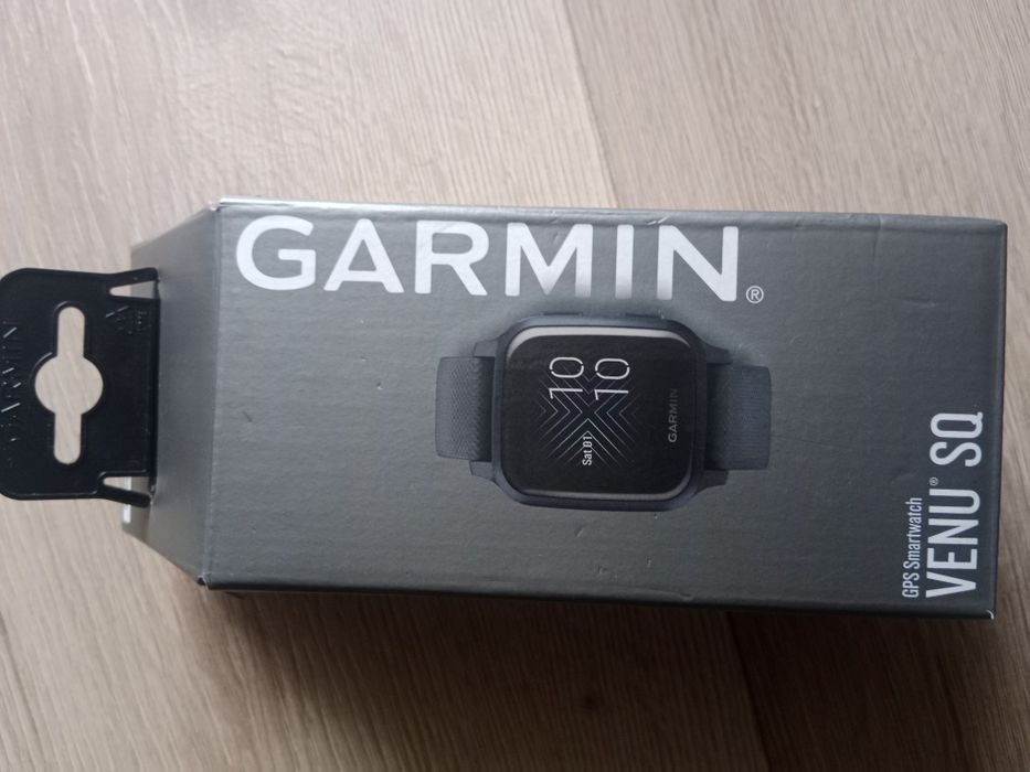 Smartwatch Garmin Venu Sq zielona opaska