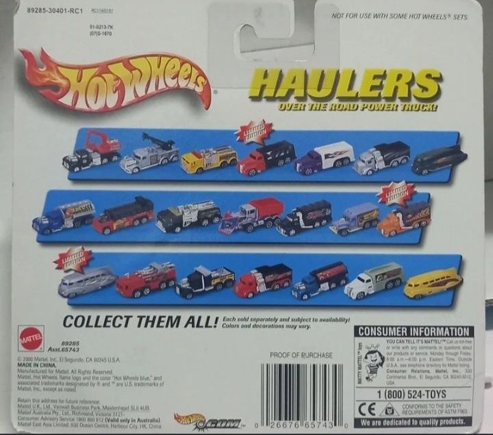 Hot wheels Haulers