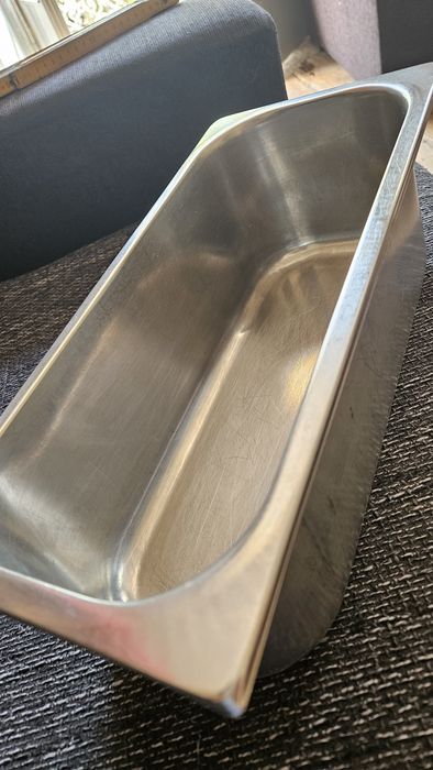 6 Cubas de inox para gelado