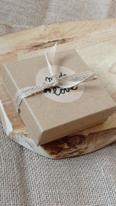Boho naszyjnik z miksu naturalnych i drewnianych koralików