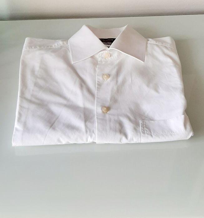 Camisa branca de fato Sacoor Brothers