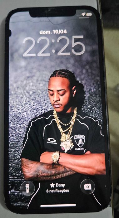 Iphone 12 preto 256 GB