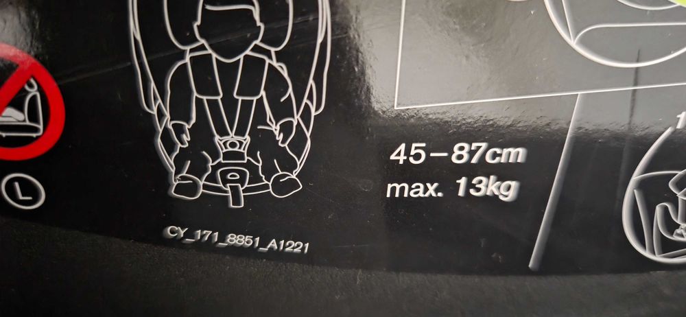 Автолюлька Cibex Cloud Z₂ i‑Size + база + адаптери