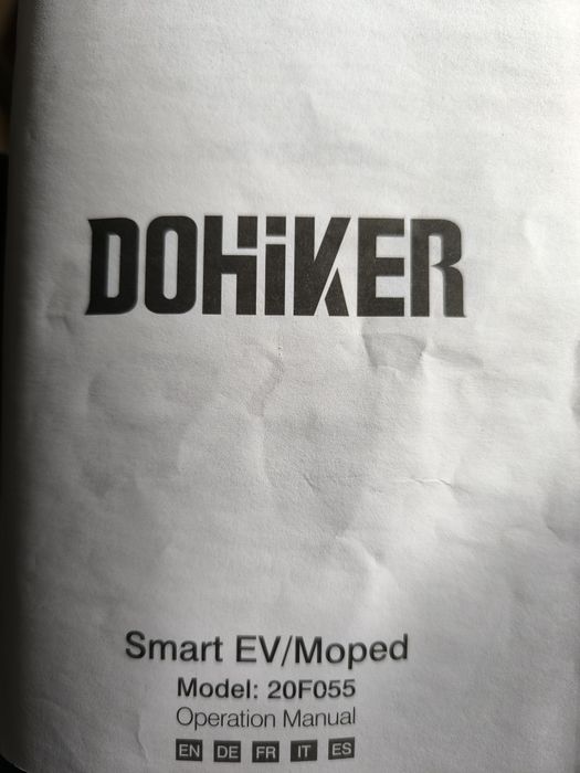 Sprzedam składany!! rower elektryczny Dohiker -stan BDB!