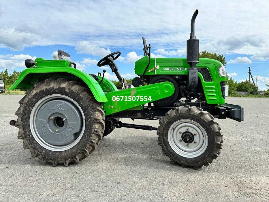 Мінітрактор Shifeng 244 BFU пасовий повний привід 4х4 Примусова гідравліка Безкоштовна доставка