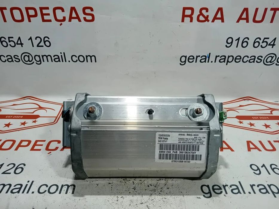 Airbag Tablier Pendura Passageiro BMW Série 3 E90 E91 39913824704Y