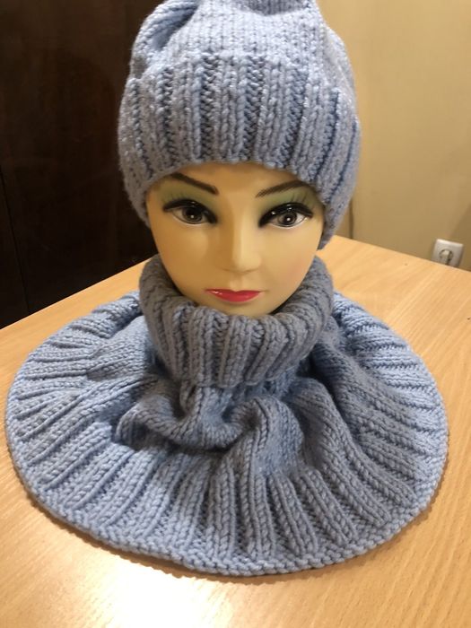 Набір шапка і шарф