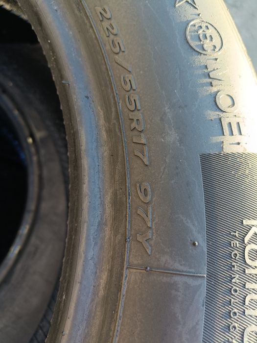 625, 1 sztuka 225/55r17 Hankook Ventus S1 Evo2 z 2019r 5.6mm MOE BMW