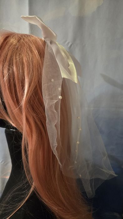 Welon Ślubny krótki na spince impreza Ślub Panieńskie