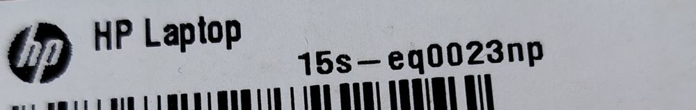 Portátil HP 15s-eq0023np
